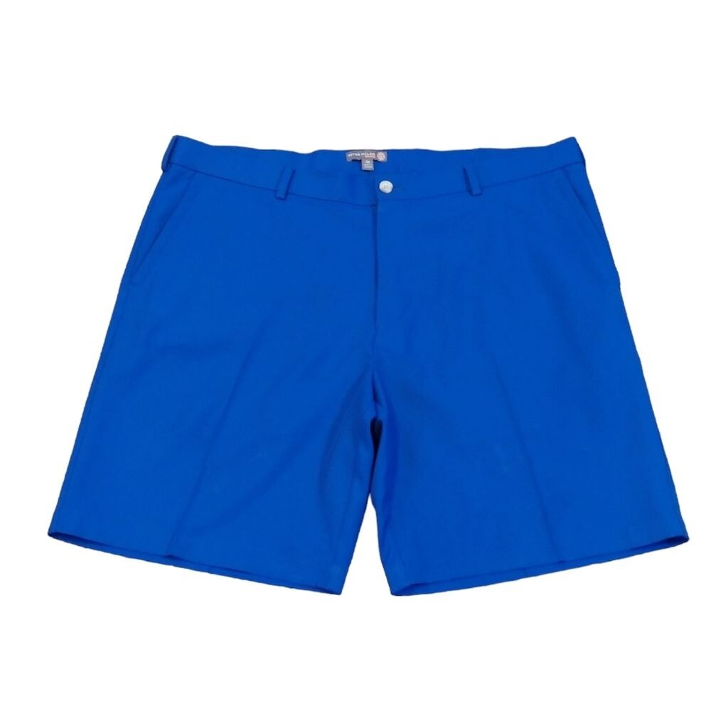 Peter Millar Crown Wicking Blue Golf Shorts Size 38